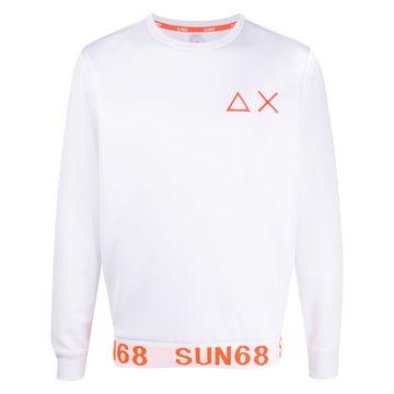 branded-hem sweatshirt