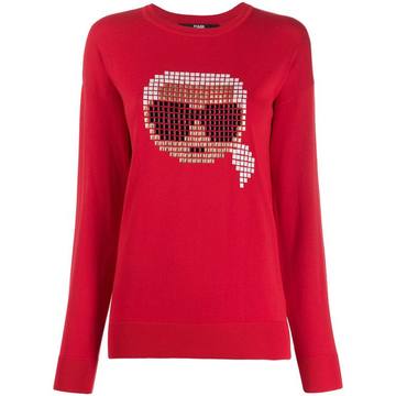 k/ikonik crew-neck jumper