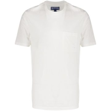 patch-pocket slim-fit T-shirt