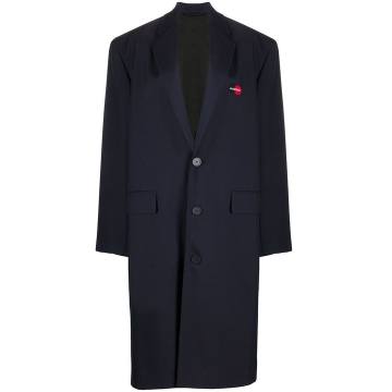 Uniform boxy-fit coat