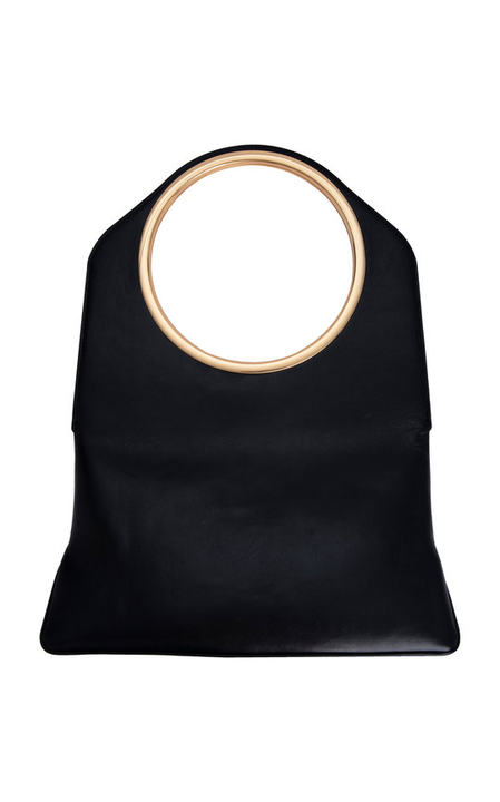 Samantha Leather Top Handle Bag展示图