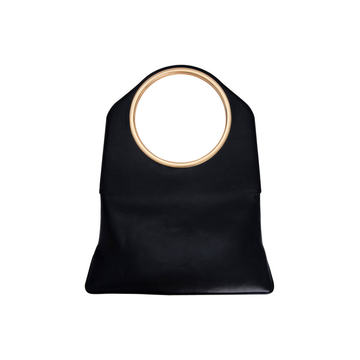 Samantha Leather Top Handle Bag