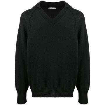 polo knitted jumper