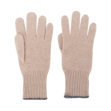 fine knit gloves