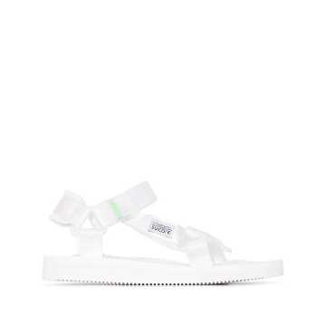 White Depa strapped sandals
