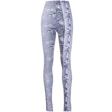 abstract-print slim-fit leggings