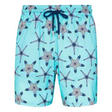 Mahina starfish-print swim shorts