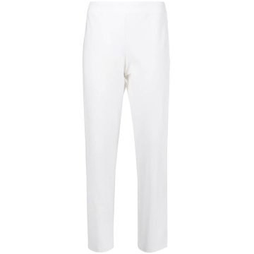 System slim fit cropped trousers