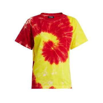 Cotton tie-dye T-shirt