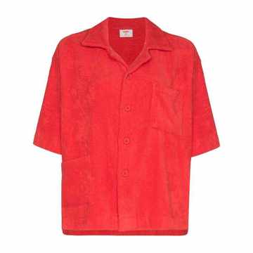 terry cotton boxy shirt