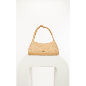 Tala Embossed Leather Shoulder Bag