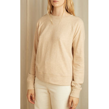 Raglan-Sleeve Crew-Neck Sweatshirt