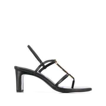 Narcissist strappy sandals