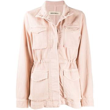 cotton long sleeved military jacket