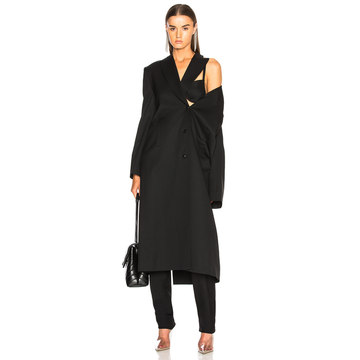 x Shayne Oliver Half Bra Coat