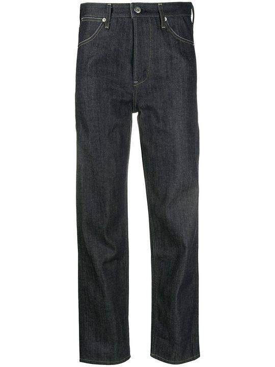 straight-leg denim jeans展示图