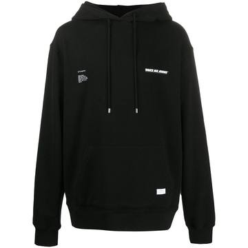 graphic print hoodie