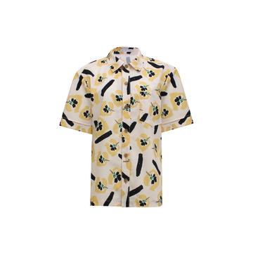 Marty Oversized Floral Organic Cotton Shirt