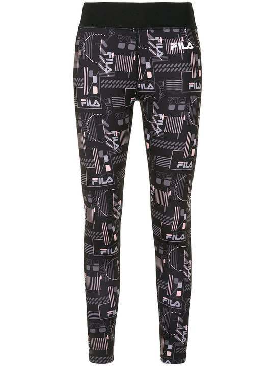 logo-print sports leggings展示图