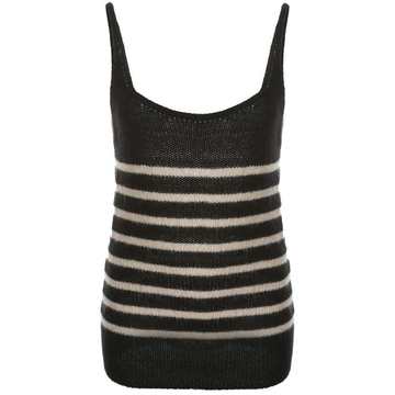 striped knitted top