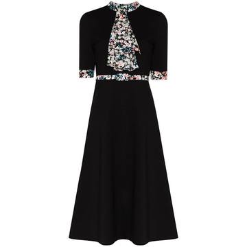 Gilliam floral-print dress