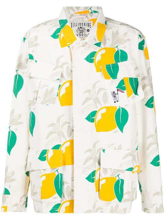 lemon print jacket展示图