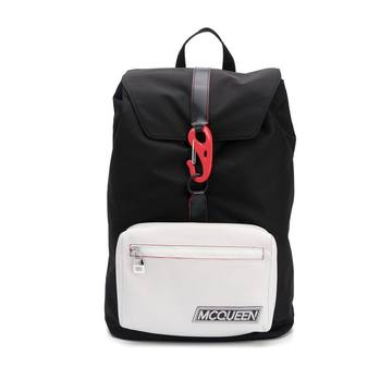 logo patch backpack