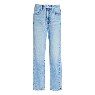 Dakota High-Rise Straight-Leg Jeans