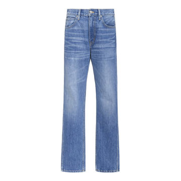 Virginia Rigid High-Rise Straight-Leg Jeans