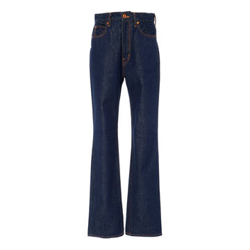 London High-Rise Fit Straight-Leg Jeans