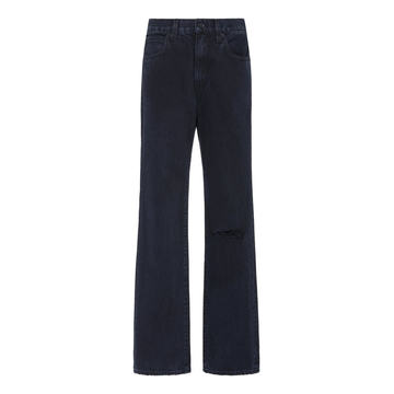 London High-Rise Straight-Leg Jeans