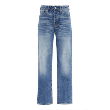 Lou Lou Mid-Rise Slim-Leg Jeans