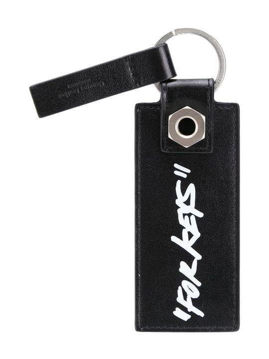 QUOTE KEY HOLDER BLACK WHITE展示图