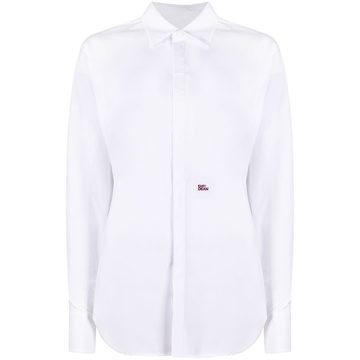 embroidered detail shirt