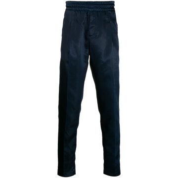 slim-fit track trousers