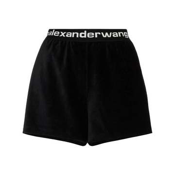 logo waistband shorts