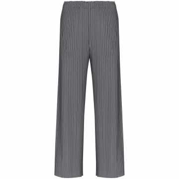 plissé split trousers