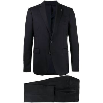 two-piece virgin wool suit