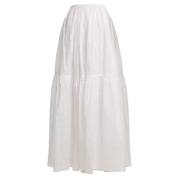 Organdy Glor embroidered skirt