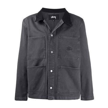 patch-pocket denim jacket