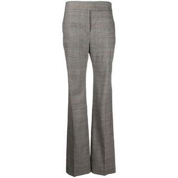 check tailored trousers