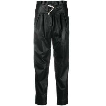 Husvik belted trousers