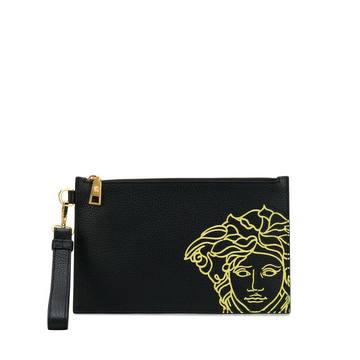 Pop Medusa zip clutch