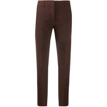 slim fit trousers