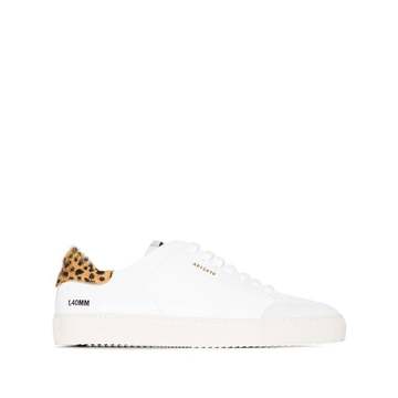 Clean 90mm animal-print sneakers