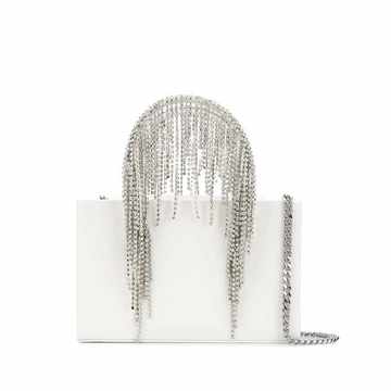 crystal fringe tote