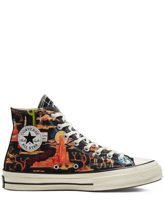 Chuck 70 Twisted Resort high top desert print sneakers展示图