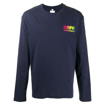 logo-print cotton sweatshirt