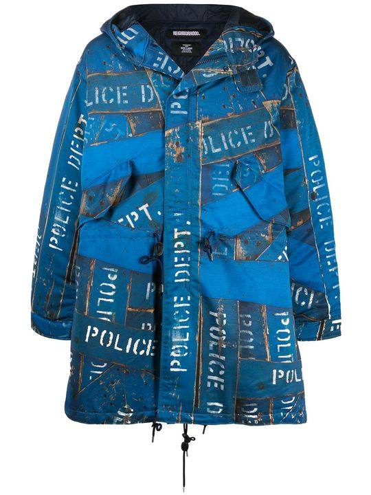 NHKS Police Dept padded coat展示图