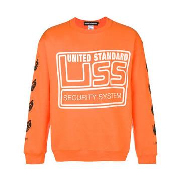 'U.S.S.S.' print sweatshirt